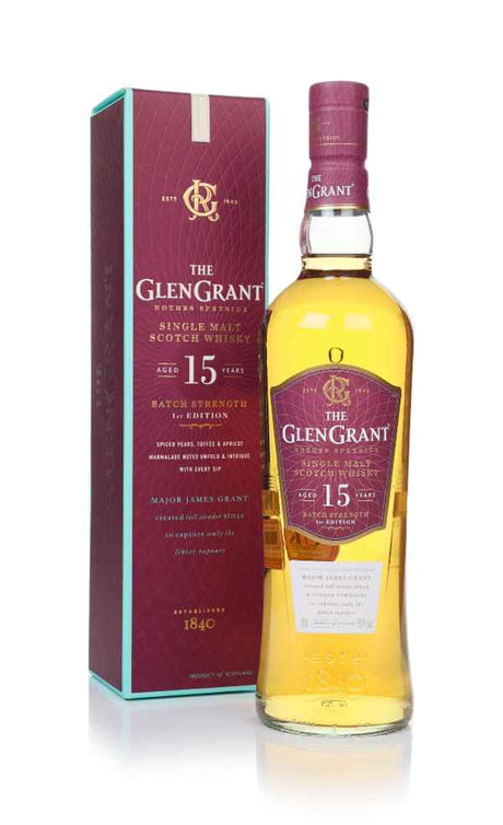 Glen Grant 15 Year Old Batch Strength | 700ML at CaskCartel.com