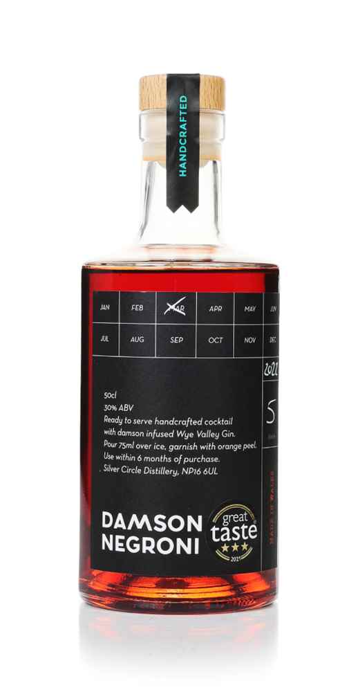Silver Circle Damson Negroni | 500ML at CaskCartel.com