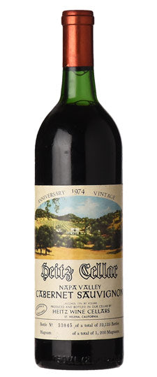 1974 | Heitz Wine Cellar | Martha's Vineyard Cabernet Sauvignon at CaskCartel.com