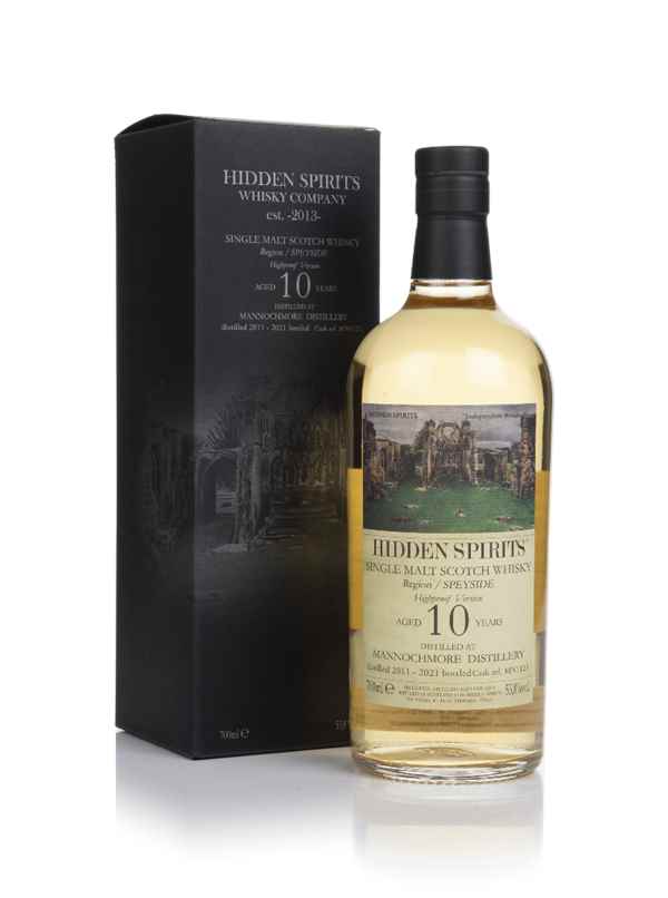 Mannochmore 10 Year Old 2011 (cask MN1121) – Hidden Spirits | 700ML at CaskCartel.com