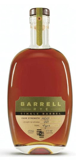 Barrell Bourbon Joe's Playlist - Track #2 Genesis Barrell Rye Single Barrell MG01 | 750ML at CaskCartel.com