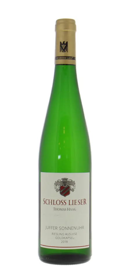 2018 | Schloss Lieser | Sonnenuhr Auslese Goldkapsel at CaskCartel.com