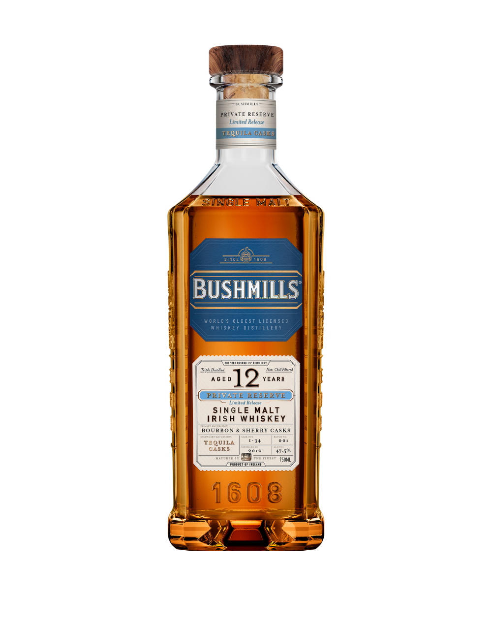 Bushmills® Private Reserve Limited Release 12 Year Old TequilaCask Single Malt Irish Whiskey at CaskCartel.com