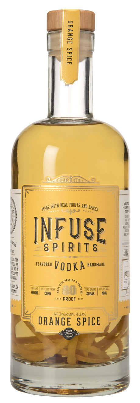 Infuse Spirits Orange Spice Vodka