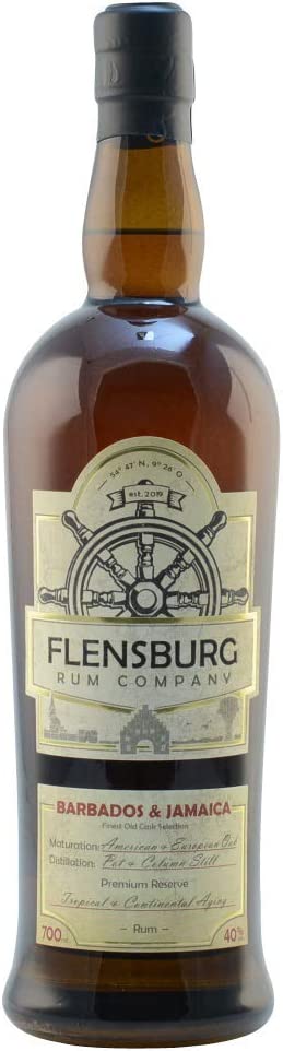 Flensburg Barbados & Jamaica Rum | 700ML at CaskCartel.com