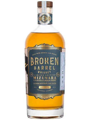Broken Barrel Maple Mizunara Straight American Whiskey