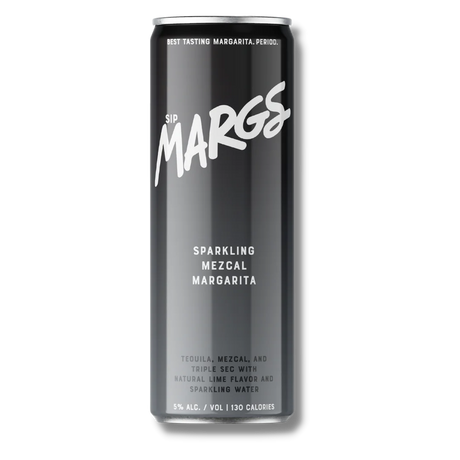 SipMargs Sparkling Mezcal Margarita | 4X355ML at CaskCartel.com