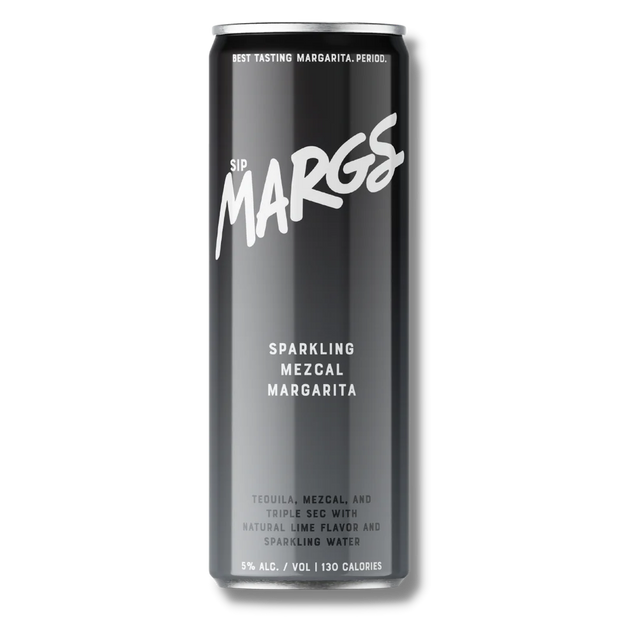 SipMargs Sparkling Mezcal Margarita | 4X355ML at CaskCartel.com