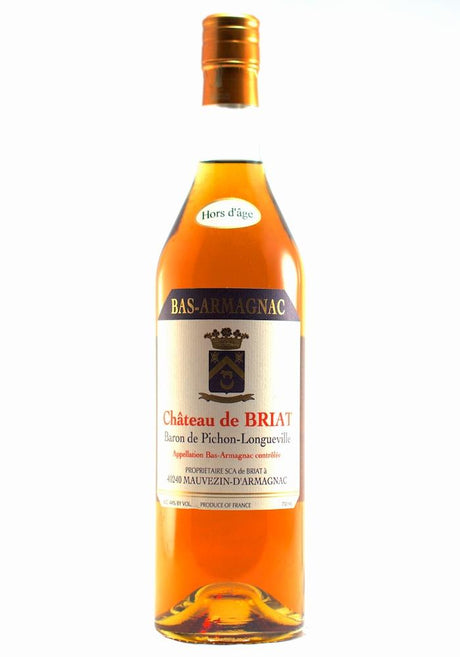 Chateau De Briat Hors d'Age Bas-Armagnac | 750ML at CaskCartel.com