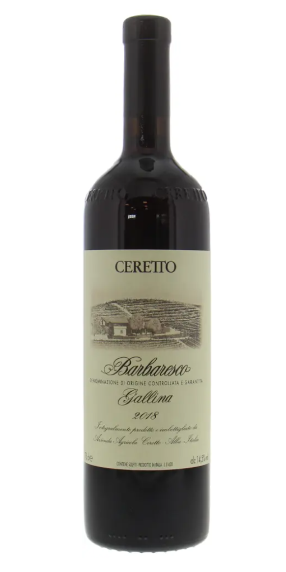 2018 | Ceretto | Barbaresco Gallina at CaskCartel.com