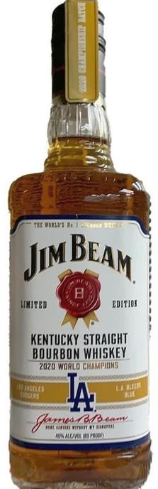 Jim Beam LA Dodgers, 2020 World Series Championship Whiskey