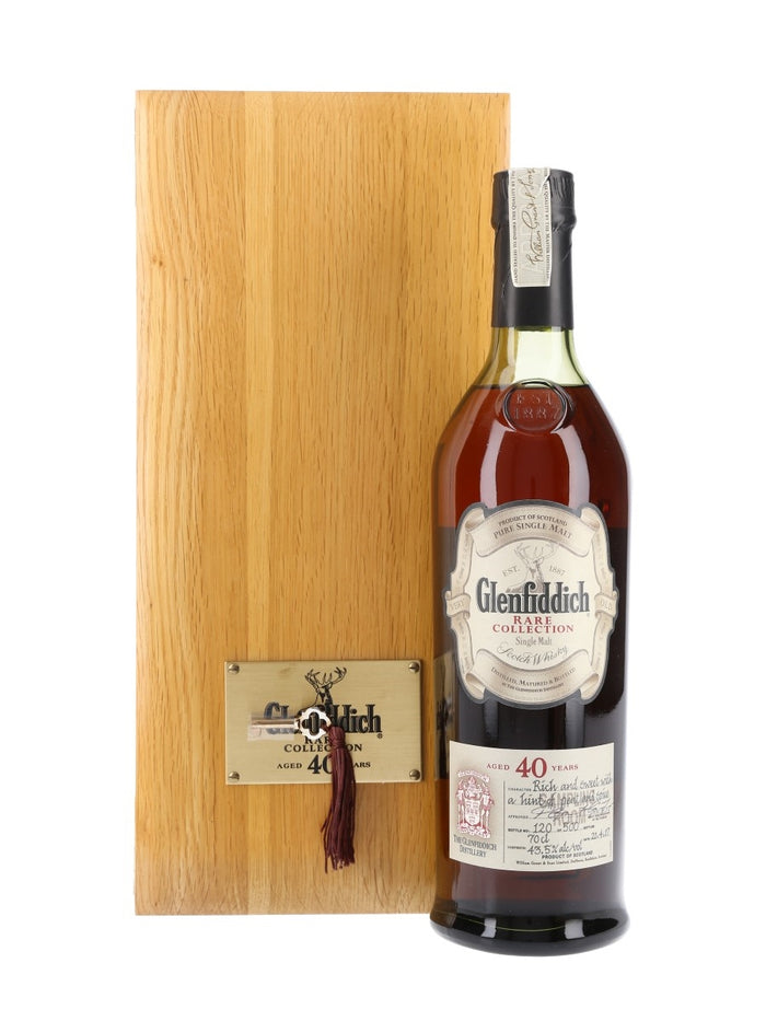 Glenfiddich 40 Year Old, Rare Collection (Bottled 2007) Scotch Whisky | 700ML
