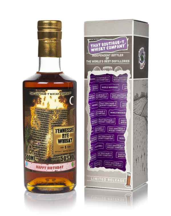 Tennessee Rye Whisky 5 Year Old (That Boutique-y Whisky Company) | 500ML at CaskCartel.com