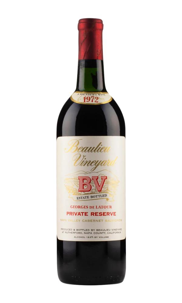 1972 | Beaulieu Vineyard | Georges de Latour Private Reserve Cabernet Sauvignon at CaskCartel.com