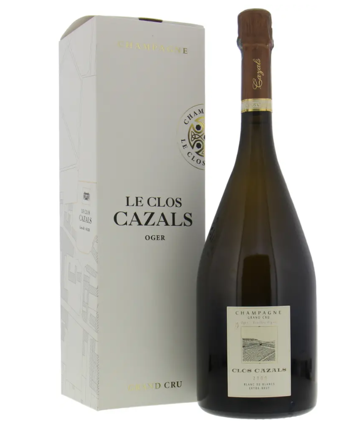 2000 | Champagne Claude Cazals | Extra-Brut Blanc de Blancs Grand Cru Clos Cazals (Magnum) at CaskCartel.com