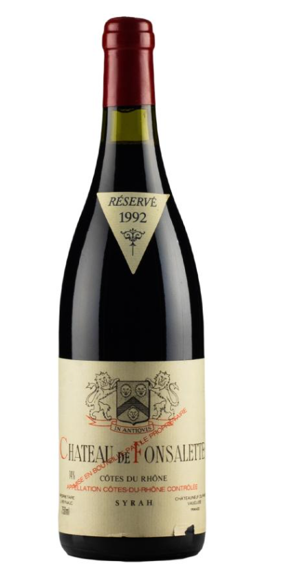 1992 | Château Rayas | Cotes du Rhone Chateau de Fonsalette Syrah at CaskCartel.com