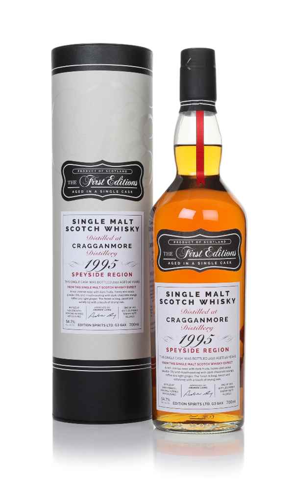 Cragganmore 26 Year Old 1995 (cask 19521) - The First Editions (Hunter Laing) | 700ML at CaskCartel.com
