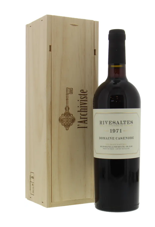 1971 | Domaine Casenobe | Rivesaltes at CaskCartel.com