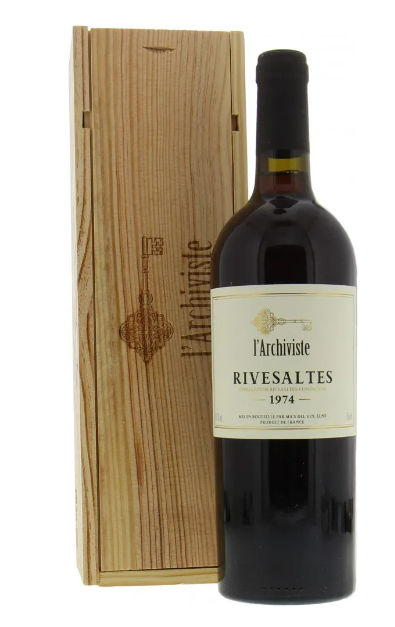 ワイン I'Archiviste RIVESALTES 1974 BUY] 1974 | L'Archiviste | Rivesaltes at CaskCartel.com