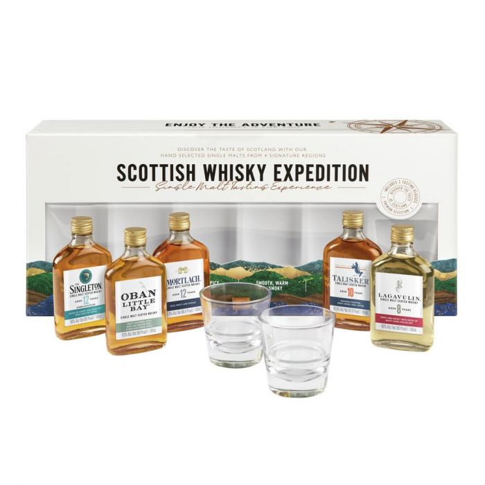 Scottish Whiskey Expedition Single Malt Tasting Experience | 5X100ML at CaskCartel.com