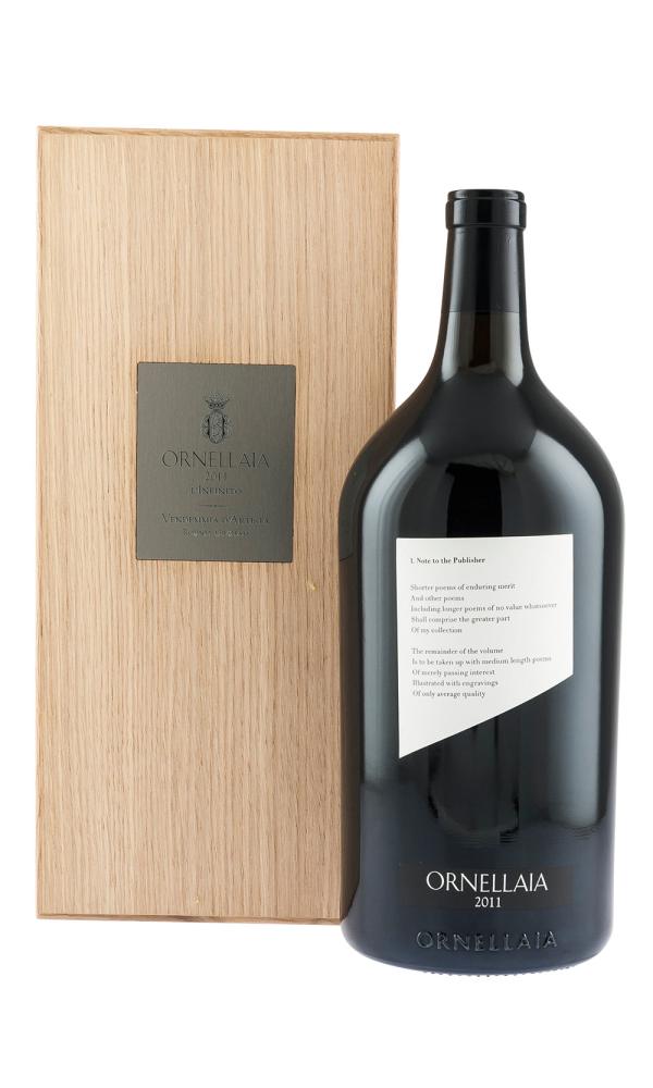 2011 | Ornellaia | Vendemmia d`Artista (Bottle 3) 6L at CaskCartel.com