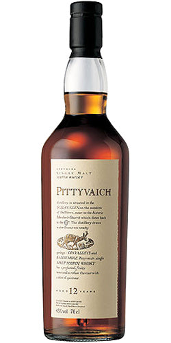 Pittyvaich 12 Year Old - Flora and Fauna Single Malt Scotch Whisky | 700ML