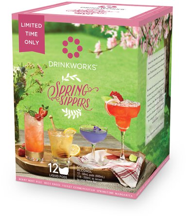 Drinkworks Spring Sippers | 12X50ML at CaskCartel.com