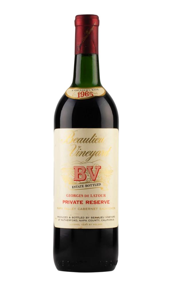 1965 | Beaulieu Vineyard | Georges de Latour Private Reserve Cabernet Sauvignon at CaskCartel.com