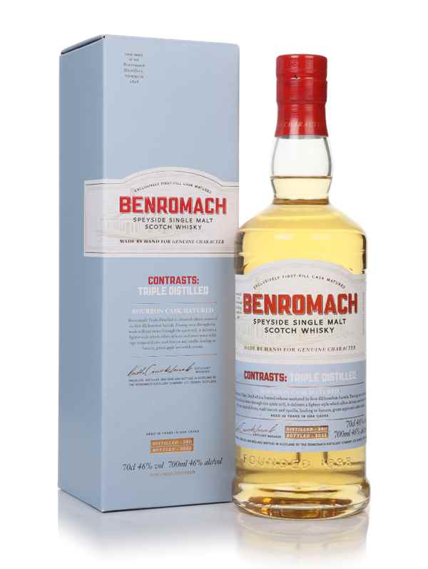 Benromach Contrasts Triple Distilled | 700ML at CaskCartel.com