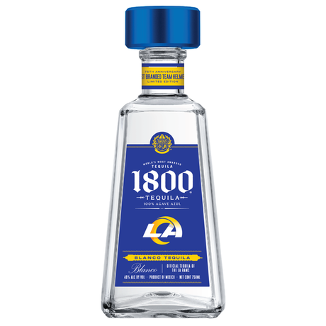1800® Los Angeles Rams Blanco Tequila at CaskCartel.com