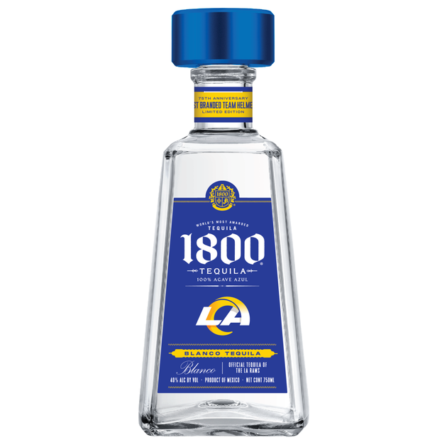1800® Los Angeles Rams Blanco Tequila at CaskCartel.com