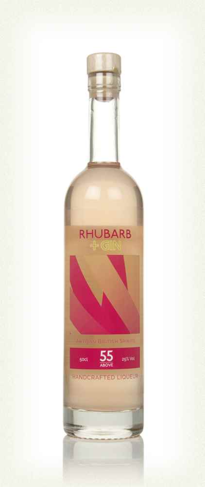 55 Above Rhubarb Gin Liqueur | 500ML