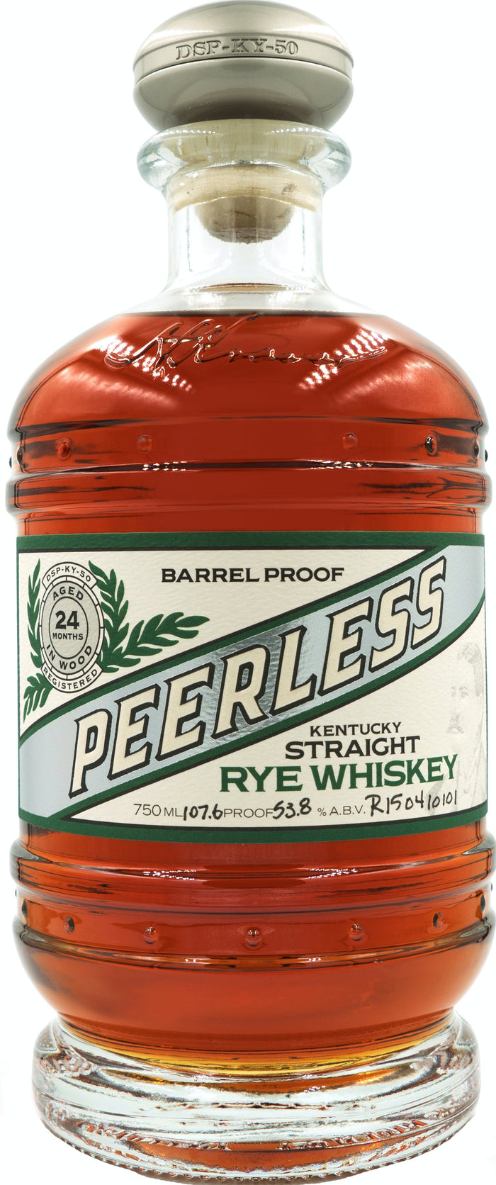 Peerless Barrel Proof 107.8 Kentucky Straight Rye Whiskey