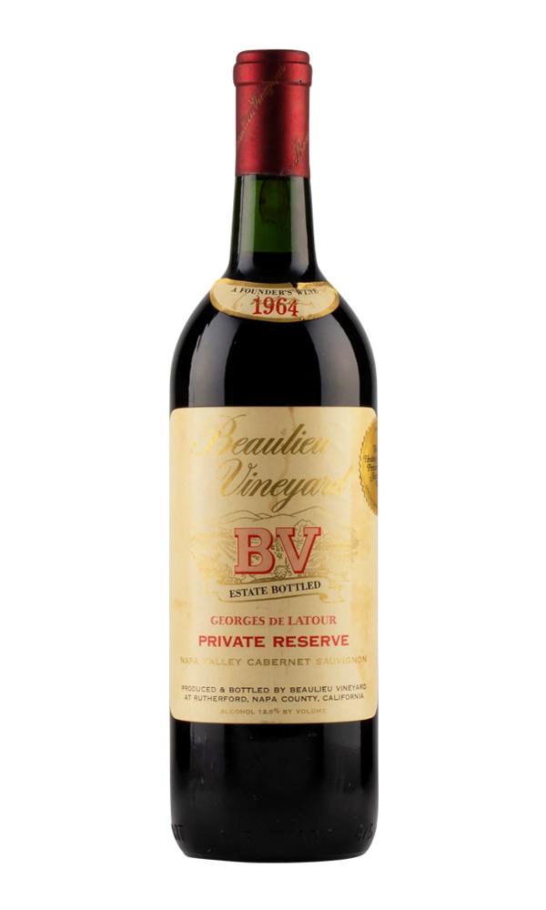 1964 | Beaulieu Vineyard | Georges de Latour Private Reserve Cabernet Sauvignon at CaskCartel.com