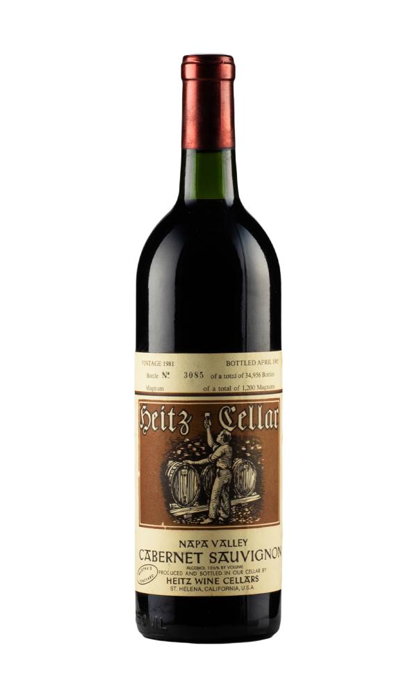 1981 | Heitz Wine Cellar | Martha's Vineyard Cabernet Sauvignon at CaskCartel.com