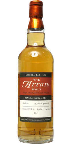 Arran 1995 Bourbon Cask (Bottled 2002) Limited Edition Scotch Whisky | 700ML at CaskCartel.com