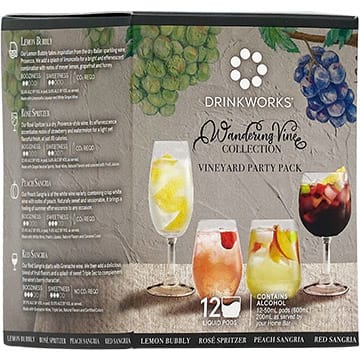 Drinkworks Wandering Vine Vineyard Party Pack | 12X50ML at CaskCartel.com