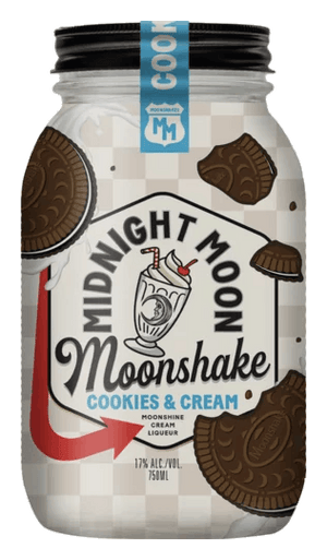 Midnight Moon Cookies & Cream Liqueur at CaskCartel.com