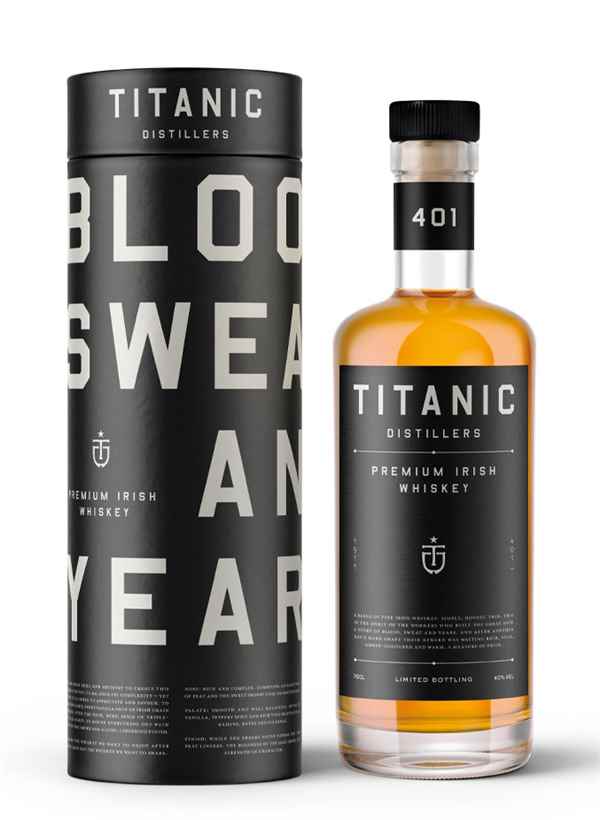 Titanic Distillers Premium Irish Whiskey | 700ML