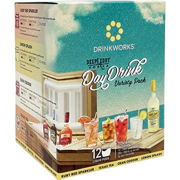 Drinkworks Deep Eddy Vodka Day Drink Variety Pack | 12X50ML at CaskCartel.com