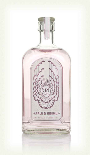 58 Apple & Hibiscus Gin | 700ML at CaskCartel.com