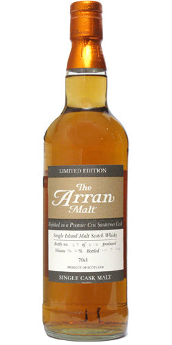 Arran Finished in a Premier Cru Sauternes Cask (B.2006) 56% ABV Scotch Whisky | 700ML at CaskCartel.com