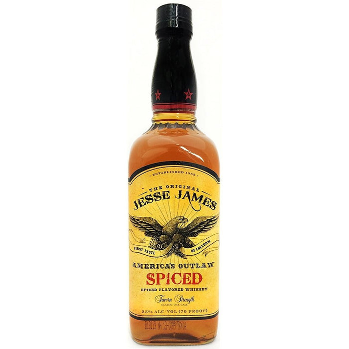 Jesse James America's Outlaw Spiced Flavored Whiskey