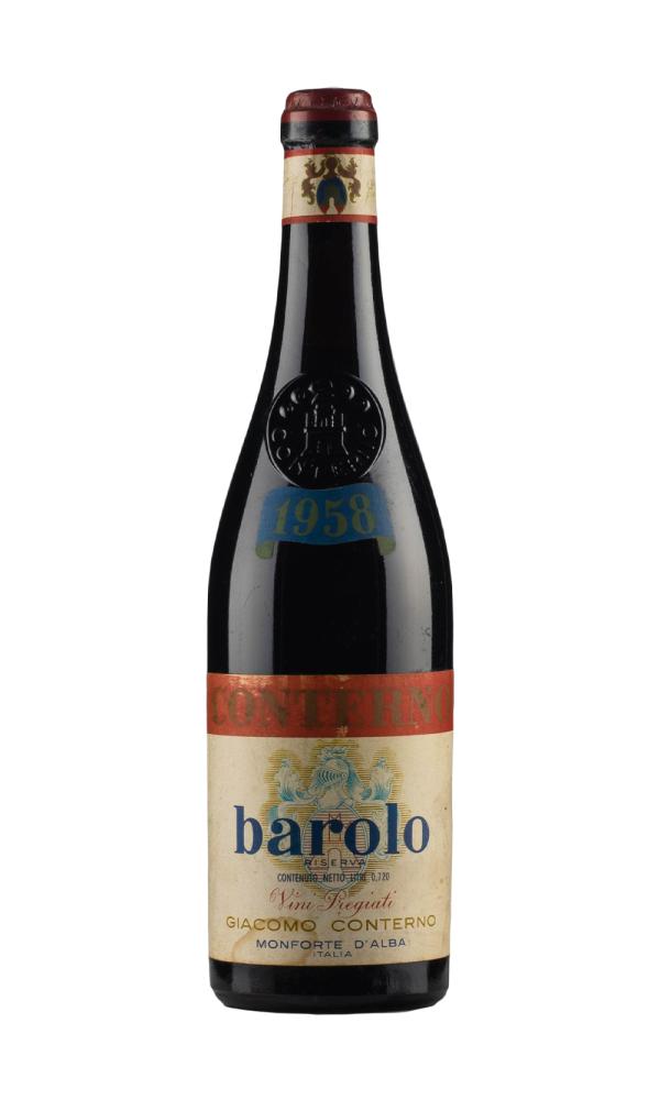 BUY] 1958 | Giacomo Conterno | Vini Pregiati Riserva at CaskCartel.com