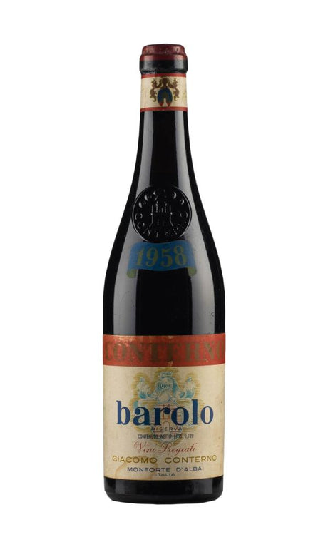 1958 | Giacomo Conterno | Vini Pregiati Riserva at CaskCartel.com