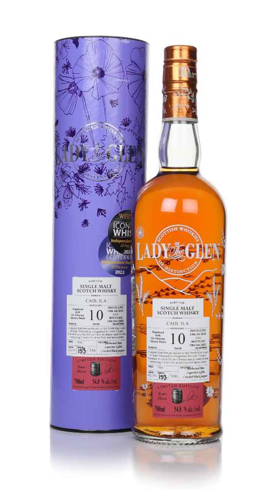 Caol Ila 10 Year Old 2012 (cask 321750) - Lady of the Glen (Hannah Whisky Merchants) | 700ML at CaskCartel.com