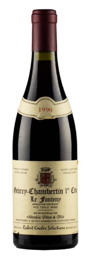 1990 |  Serafin Père & Fils | Gevrey Chambertin Fontenys at CaskCartel.com