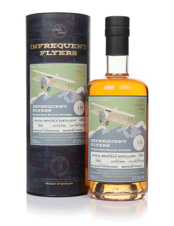Royal Brackla 15 Year Old 2006 (cask 1802) - Infrequent Flyers (Alistair Walker) | 700ML at CaskCartel.com