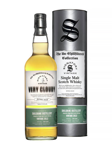 Dailuaine 8 Year Old (D.2012, B.2021) Very Cloudy Signatory Vintage Scotch Whisky | 700ML at CaskCartel.com