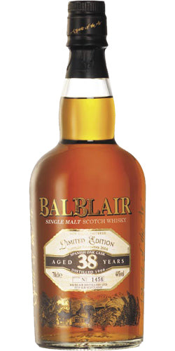 Balblair 38 Year Old (D.1966, B.2004) Single Malt Scotch | 700ML at CaskCartel.com